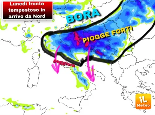 Meteo Italia, in arrivo fronte tempestoso: benvenuto autunno!